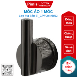 Móc áo Cotto CPF001#BN2 Quil 1 móc màu đen