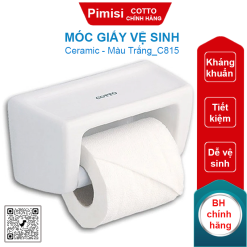 Móc giấy vệ sinh Cotto C815 bằng sứ