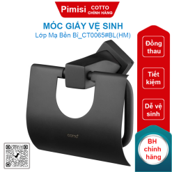 Móc giấy vệ sinh Cotto CT0065#BL(HM) màu đen