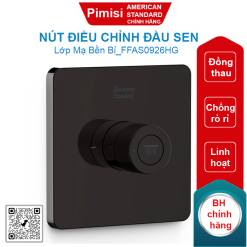 Nút điều chỉnh đầu sen American Standard FFAS0926HG EasySET màu xám đen