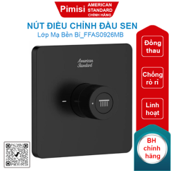 Nút điều chỉnh đầu sen American Standard FFAS0926MB EasySET màu đen