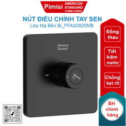 Nút điều chỉnh tay sen American Standard FFAS0925MB EasySET màu đen