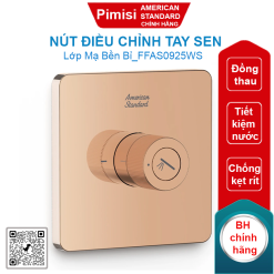 Nút điều chỉnh tay sen American Standard FFAS0925WS EasySET màu vàng hồng