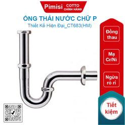 Ống thải nước Cotto CT683(HM) chữ P
