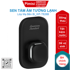 Sen tắm âm tường American Standard WF-T826B (WFT826B) lạnh màu đen