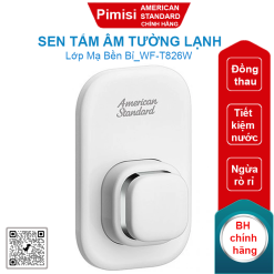 Sen tắm âm tường American Standard WF-T826W (WFT826W) lạnh màu trắng