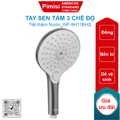 Tay sen tắm American Standard WF-9H11BHG (WF9H11BHG) 3 chế độ màu ghi