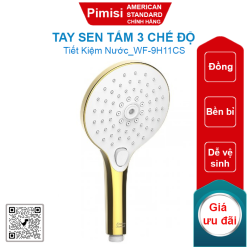 Tay sen tắm American Standard WF-9H11CS (WF9H11CS) 3 chế độ màu vàng