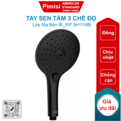 Tay sen tắm American Standard WF-9H11MB (WF9H11MB) 3 chế độ màu đen