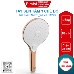Tay sen tắm American Standard WF-9H11WS (WF9H11WS) 3 chế độ màu vàng hồng
