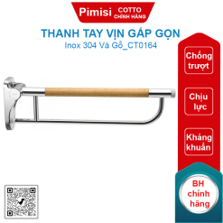 Thanh tay vịn Cotto CT0164 655x207mm gấp gọn