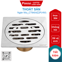 Thoát sàn Cotto CT6404Z2P(HM) (Ø82)