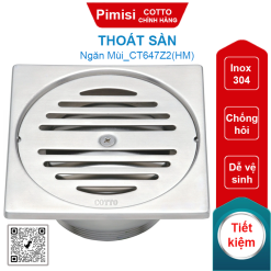 Thoát sàn Cotto CT647Z2(HM) (Ø73)