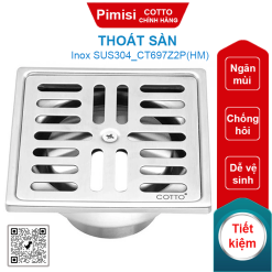 Thoát sàn Cotto CT697Z2P(HM) (Ø50.8)