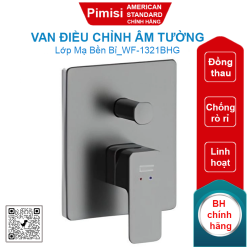 Van điều chỉnh American Standard WF-1321BHG (WF1321BHG) âm tường màu ghi