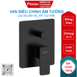 Van điều chỉnh American Standard WF-1321MB (WF1321MB) âm tường màu đen