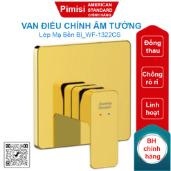 Van điều chỉnh American Standard WF-1322CS âm tường Acacia Evolution màu vàng