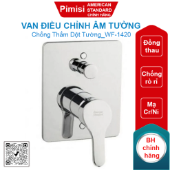 Van điều chỉnh American Standard WF-1420 (WF1420) âm tường Concept