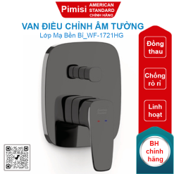 Van điều chỉnh American Standard WF-1721HG âm tường Signature màu xám đen