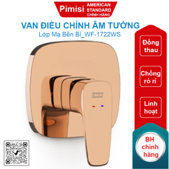 Van điều chỉnh American Standard WF-1722WS (WF1722WS) âm tường Signature màu vàng hồng