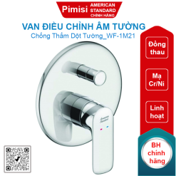 Van điều chỉnh American Standard WF-1M21 âm tường Loven kèm nút chuyển hướng