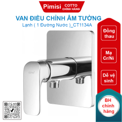 Van điều chỉnh âm tường lạnh Cotto CT1134A
