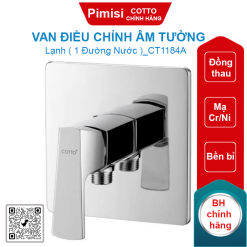 Van điều chỉnh âm tường lạnh Cotto CT1184A