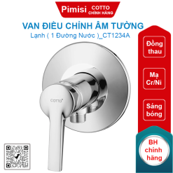 Van điều chỉnh âm tường lạnh Cotto CT1234A