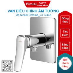Van điều chỉnh âm tường lạnh Cotto CT1243A