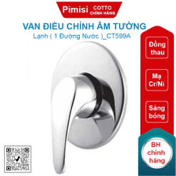 Van điều chỉnh âm tường lạnh Cotto CT599A