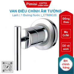 Van điều chỉnh âm tường lạnh Cotto CT606C20