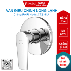 Van điều chỉnh nóng lạnh Cotto CT2161A âm tường
