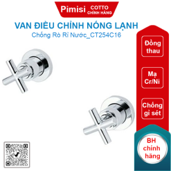 Van điều chỉnh nóng lạnh Cotto CT254C16 âm tường