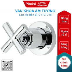 Van khóa Cotto CT107C16 âm tường