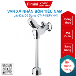 Van xả nhấn bồn tiểu nam Cotto CT474N(P)(HM) 75mm