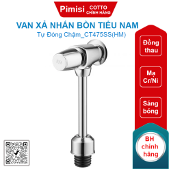 Van xả nhấn bồn tiểu nam Cotto CT475SS(HM)