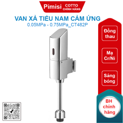 Van xả tiểu nam Cotto CT482P cảm ứng dùng Pin