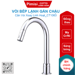 Vòi bếp lạnh Cotto CT1063 gắn chậu