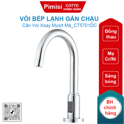 Vòi bếp lạnh Cotto CT5701DC gắn chậu dùng Pin