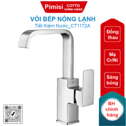 Vòi bếp nóng lạnh Cotto CT1172A gắn chậu