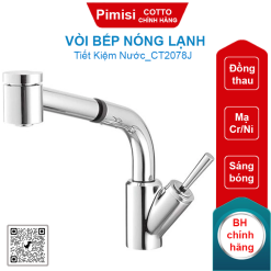 Vòi bếp nóng lạnh Cotto CT2078J gắn chậu