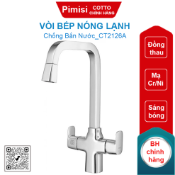 Vòi bếp nóng lạnh Cotto CT2126A gắn chậu