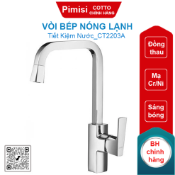 Vòi bếp nóng lạnh Cotto CT2203A gắn chậu