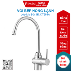 Vòi bếp nóng lạnh Cotto CT289A Anthony gắn chậu