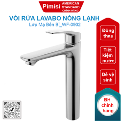 Vòi rửa lavabo American Standard WF-0902 (WF0902) Milano cao nóng lạnh