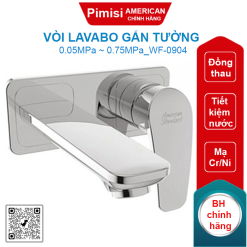 Vòi rửa lavabo American Standard WF-0904 (WF0904) gắn tường