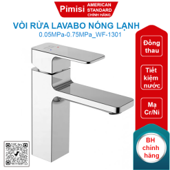 Vòi rửa lavabo American Standard WF-1301 (WF1301) Acacia E nóng lạnh