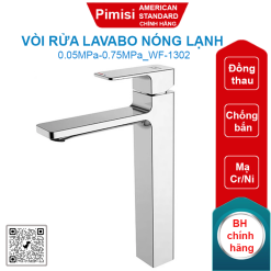 Vòi rửa lavabo American Standard WF-1302 (WF1302) Acacia E nóng lạnh