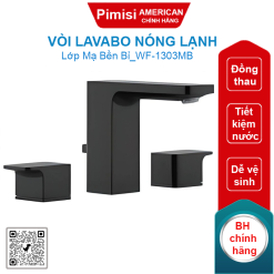 Vòi rửa lavabo American Standard WF-1303MB (WF1303MB) nóng lạnh