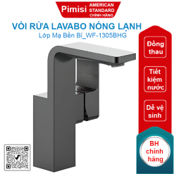 Vòi rửa lavabo American Standard WF-1305BHG (WF1305BHG) nóng lạnh màu ghi